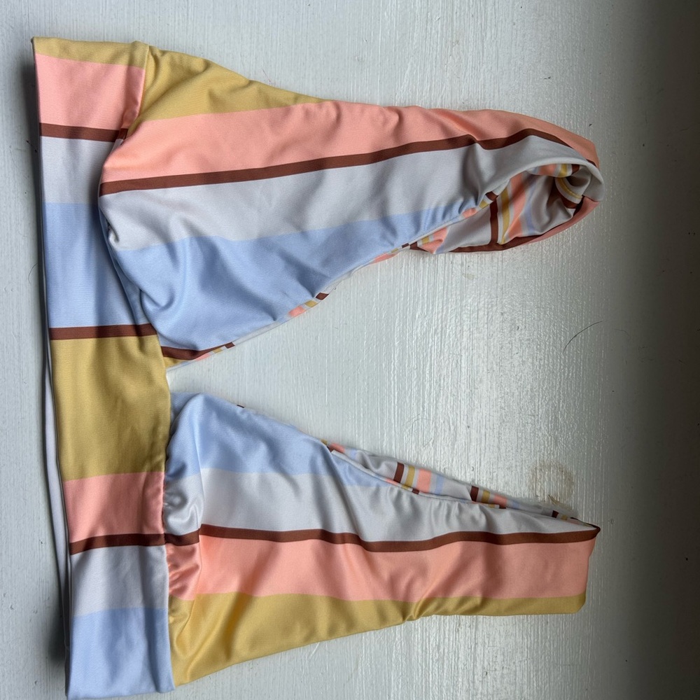 Billabong Reversible Striped Bikini Top
